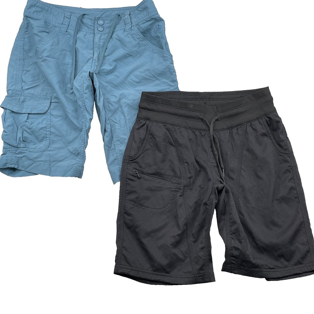 North‎ Face Hiking Shorts LOT (2) Women's XS/ Small Sportswear Jogging Running